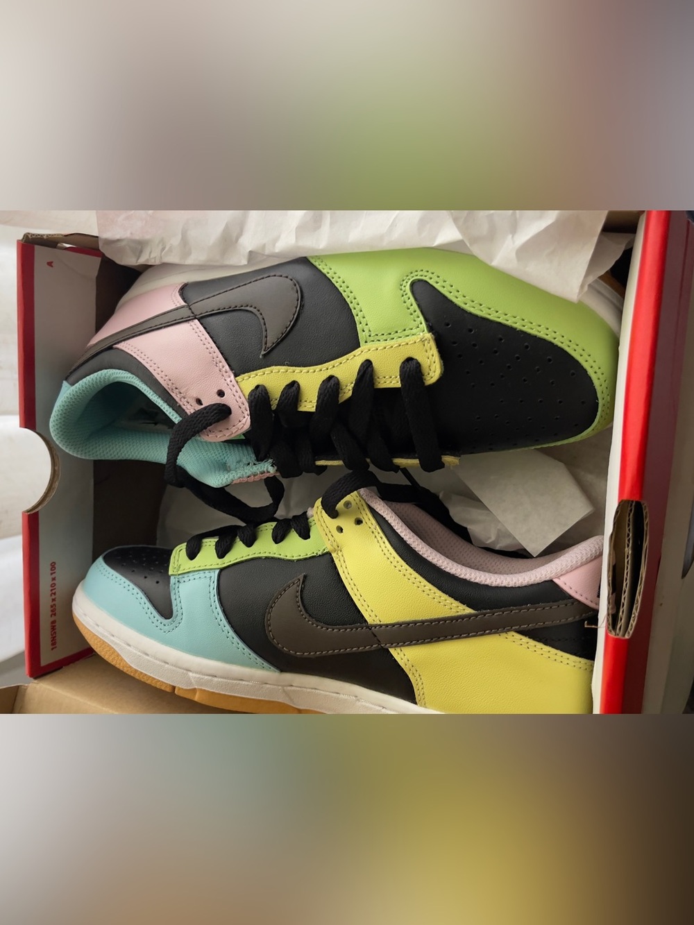 Nike Women’s Low-Top Pastel Multi-Panel Sneakers